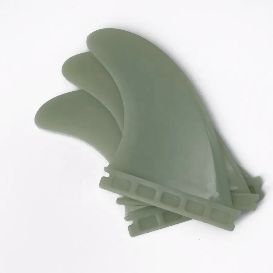 

Composite plastic surfboard fins lightest weight firmly nylon material thruster future fins