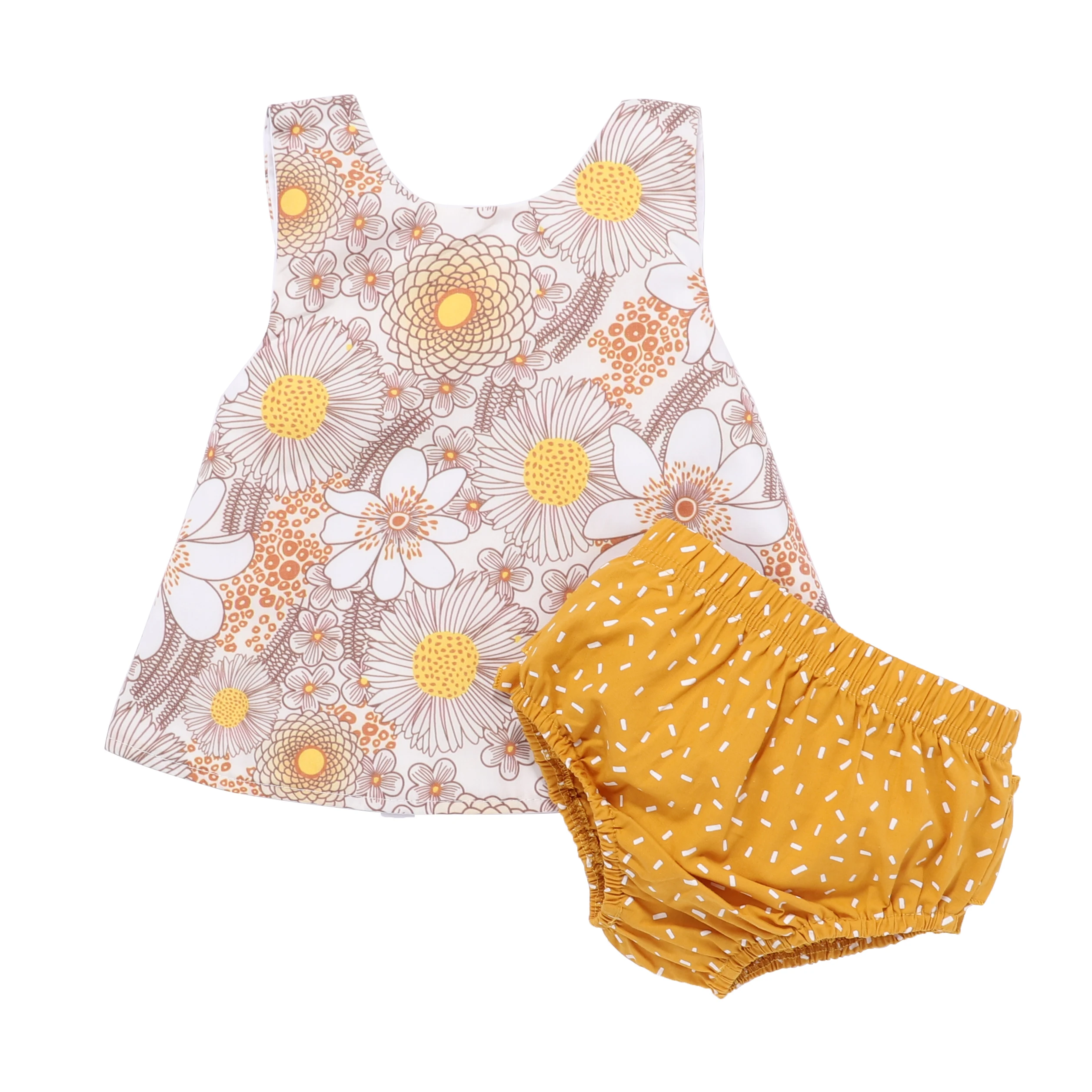 

New summer short sleeve printed girl's skirt set baby clothes 2 pcs lovely autumn fashion clothes