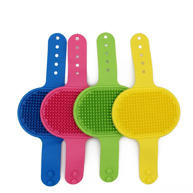

MZL Pet Hair Remover Brush Dog Bathing Message Brush Pet Grooming Comb Pet Bath And Beauty Products