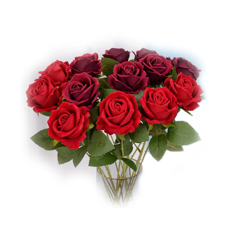 

Romantic and elegant soapy flower bouquet looks authentic as a faux flower for a Valentine's Day gift party decoration
