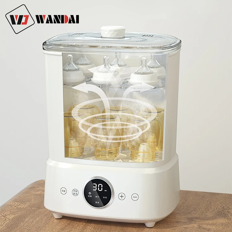 
Home best smart 3-in-1 electric baby bottle steam sterilizer dryer hot multi-function feeding baby milk bottle warmer 