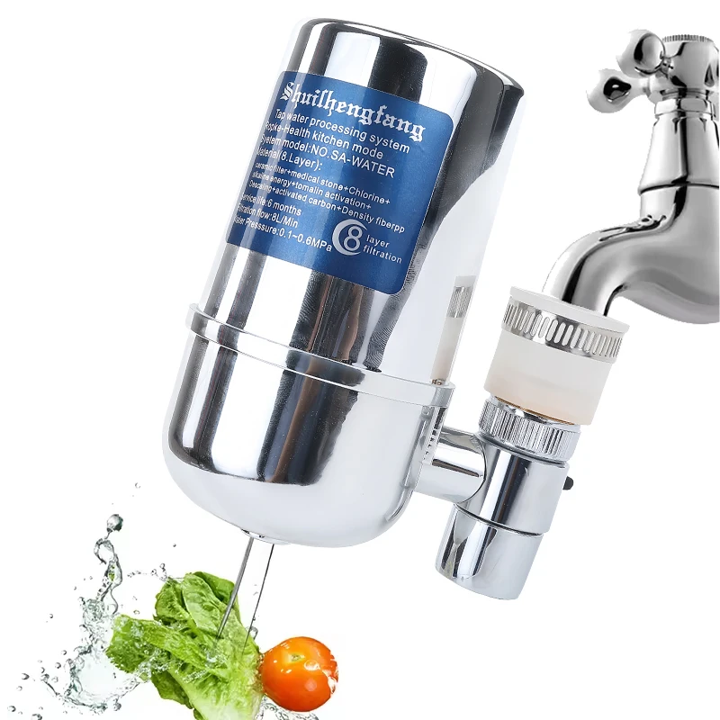 Wholesale Supply Kitchen Sink Faucet Water Filters Manual Distiller System Plastic Material Best Price Drinking Water Filter