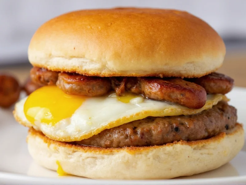 Sausage McMuffin with Egg Calories: 480 Facts Revealed