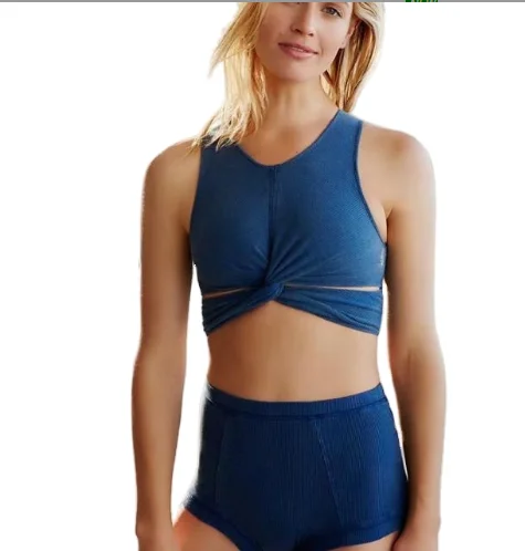 

Custom Logo Leggings Women Sport Suit Running Solid Sleeveless Tie Bra Vest Short Pants Sportswear Yoga Sets Gym Women Tops