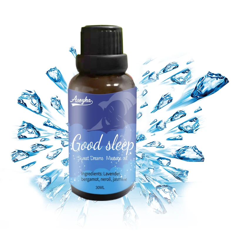 

Message Calming Stress Relief Aroma Therapy Good Sleep Relaxation Lavender Essential Oil