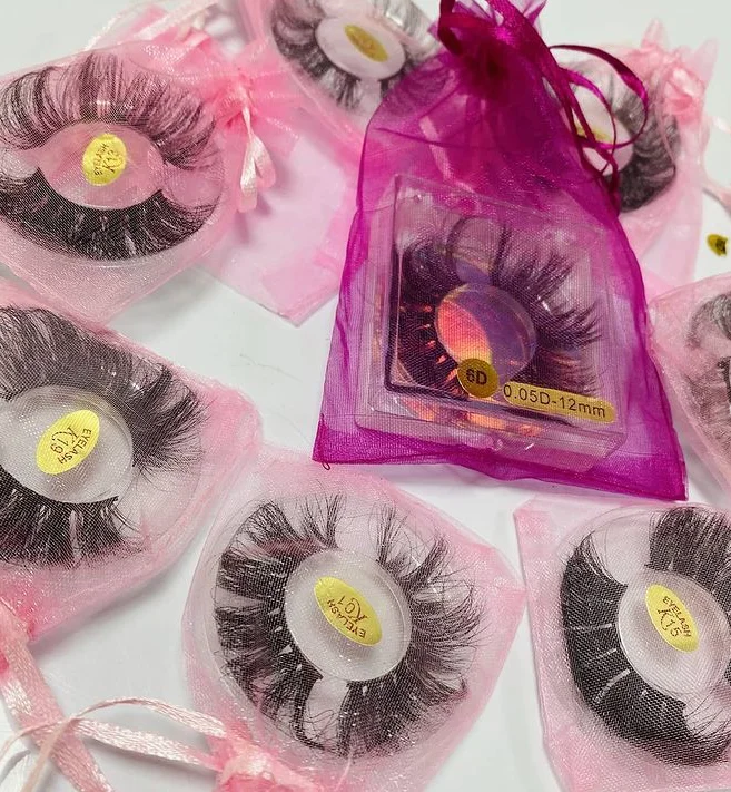 

Hot Sell Private Label 5D Mink Eyelashes Full Strip Wholesale Lashes with customized packaging and label, Natural black