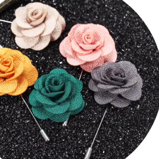 Lapel Brooch Men Elegant Wedding Suit Accessories