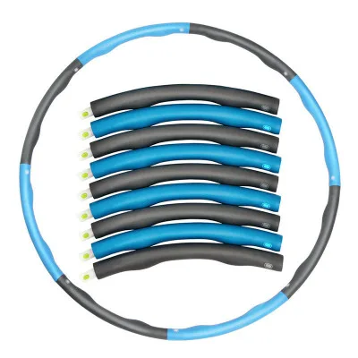 

Multi Color Home Exercise Bodybuilding Weighted Foam Durable Hula Hoope Hula Ring, Optional