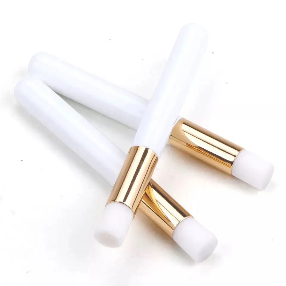 

eyelashes tools custom logo eye lash shampoo cleaning brush, White/pink and other