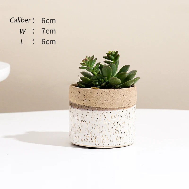

Low price new design home decor mini succulent pot nordic style ceramic flower pot