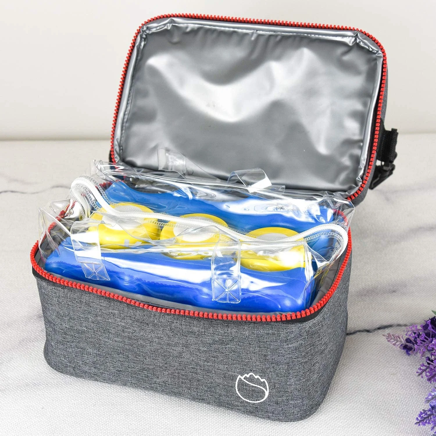 

Collapsible Cooler Bag Insulated Leakproof Soft Cooler Portable Double Decker Cooler Tote for Trip/Picnic/Sports/Flight, Can be customized