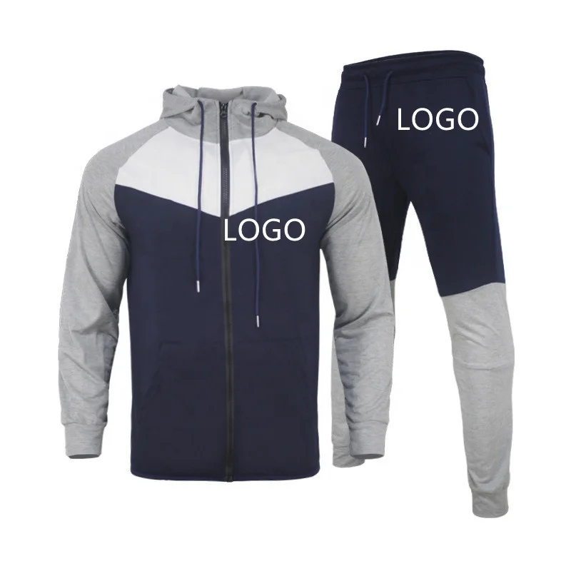 

Wholesale Custom LogoHoodie 2 Pcs Suits Fitness Tracksuit Casual Sportswear Men's Pants & Trousers Sets Fitness Jogger Men Suits