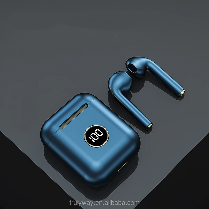 

2021 New arrival X1 wireless game earphone TWS J18 with led battery indicator wireless earphone headphone earbuds