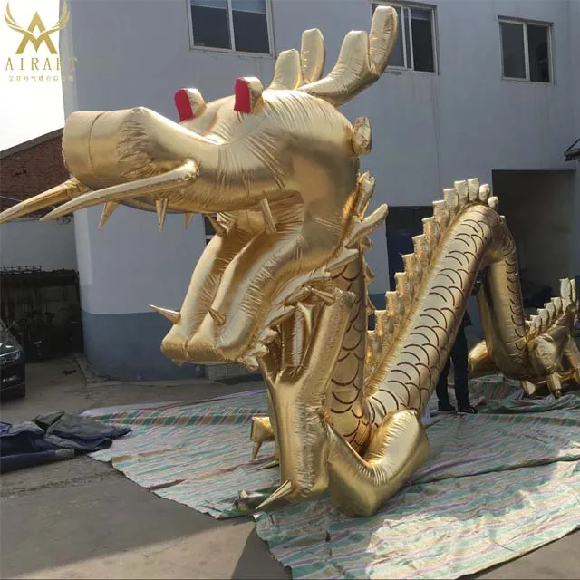 Chinese Dragon Inflatable Models Adorn Inflatable Dragon Costumes For