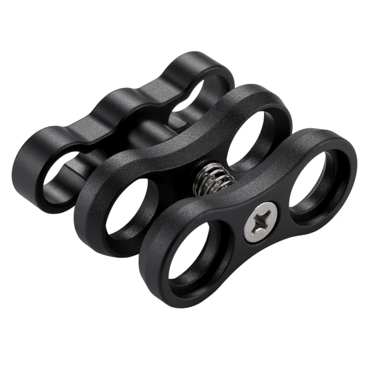

Best Selling PULUZ Dual Aluminum Alloy Clamp for Underwater Arm System
