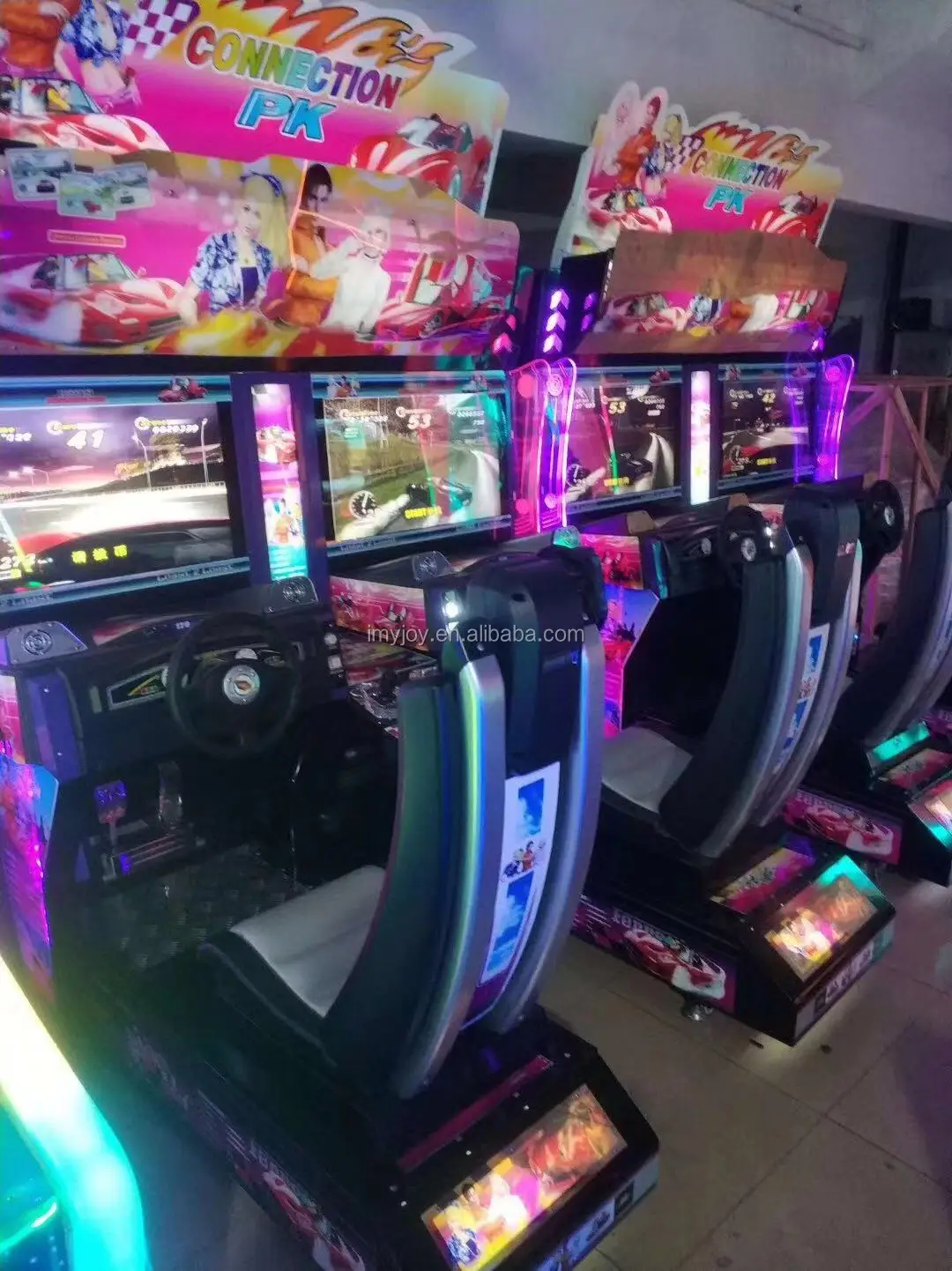 Guangzhou Panyu Coin Operated Arcade Racing Simulator Motherboard,Coin