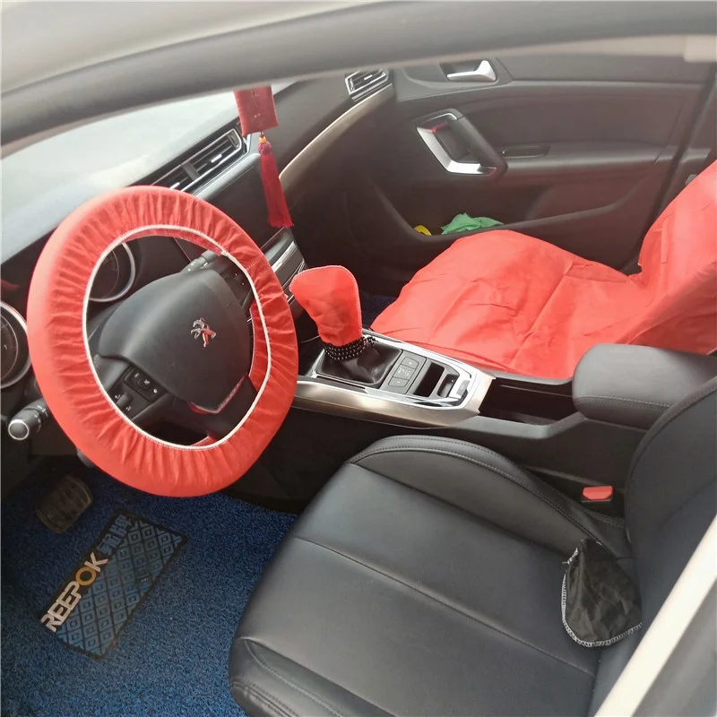 Handmade Disposable PP Non Woven Steering Cover factory