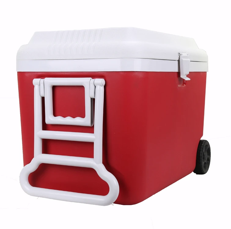 

GINT 52 quart factory insulated PE ice cooler box camping 50L, Customized color
