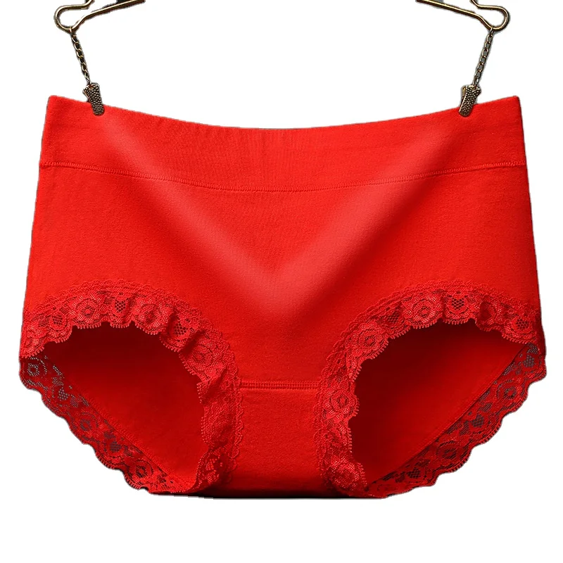

Mid-waist pure triangle lace factory wholesale sexy lingerie cotton seamless women's panties sexy ladies underwear