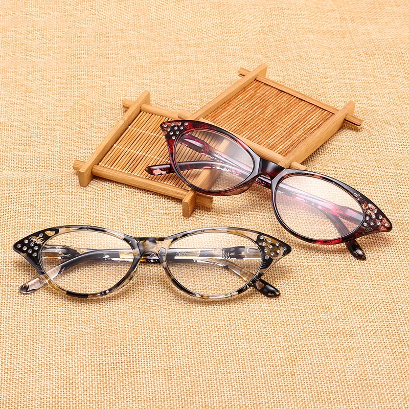 

SKYWAY Popular Fashion Multicolor Womens Cat Eye Frame Reading Glasses