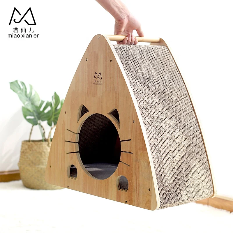 

Eco-Friendly Feature cat Bed House, Yellow