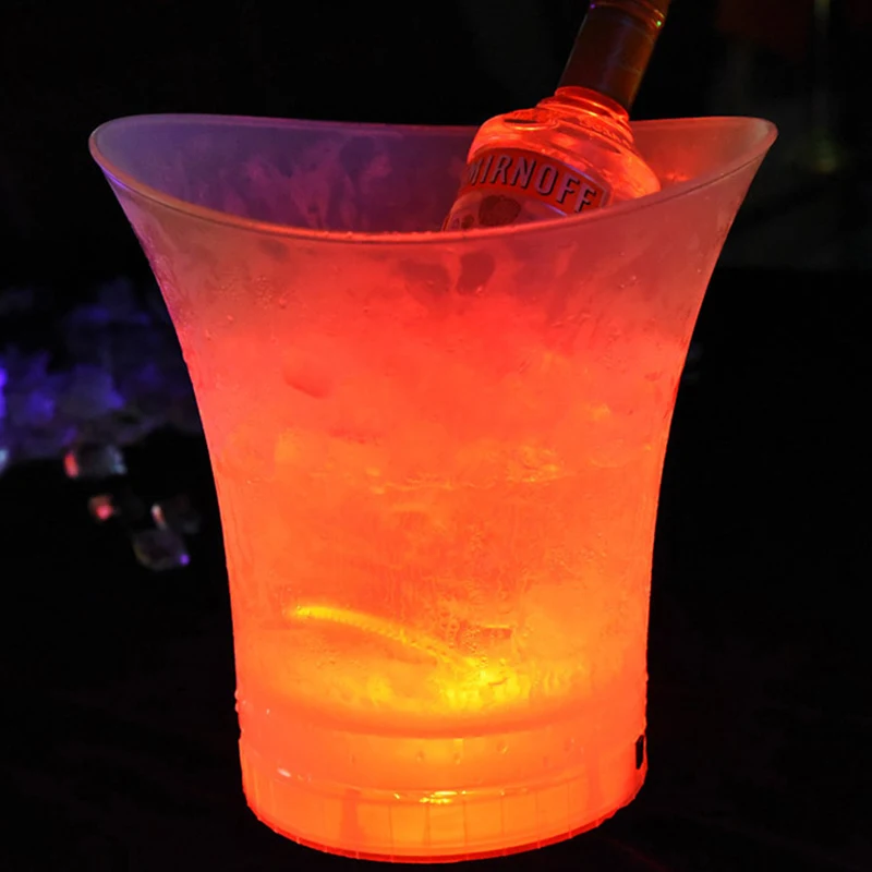 

China wholesale made champagne plastic beer ice bucket with special design