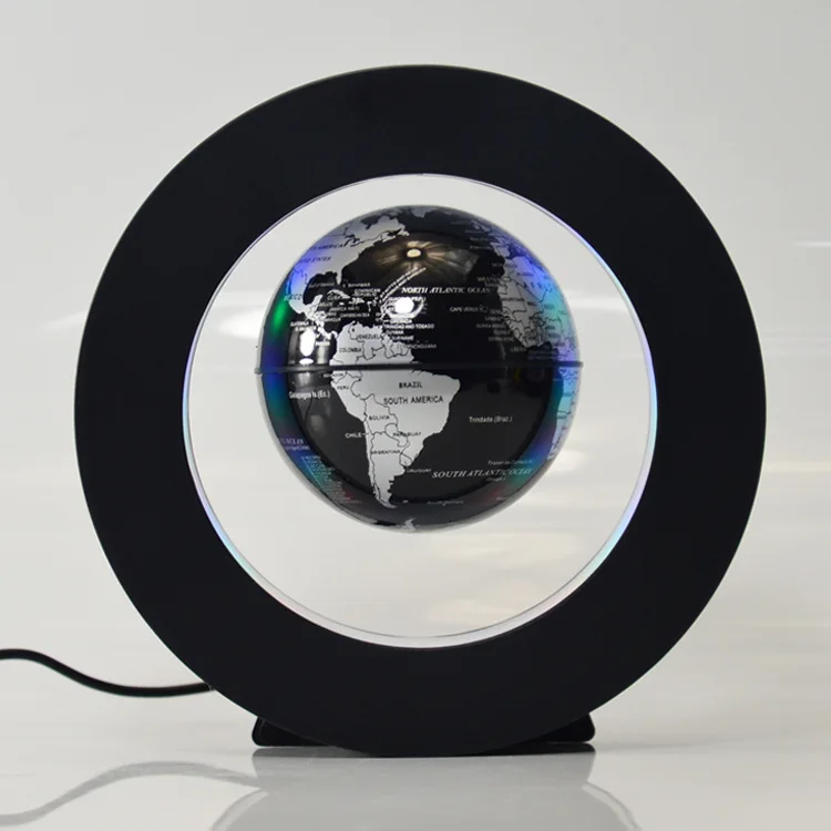 Table Decorative ABS Material AC12V 1000mA 3inch Round Floating Levitation Globe(Globe no Lighting)