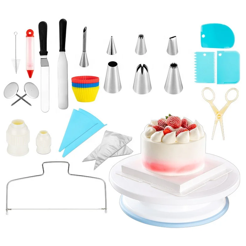 

baking decorating set nozzel set cake decoration 106 piece cake decorating mouth turntable set