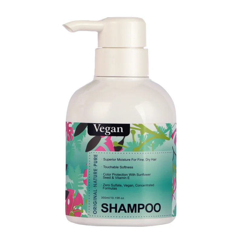 

Hot Sale Vegan Hair Regrowth Shampoo Gently Cleanse Soothing Hydrating Moisture Organic Shampoo for Chemical Hair 500ml