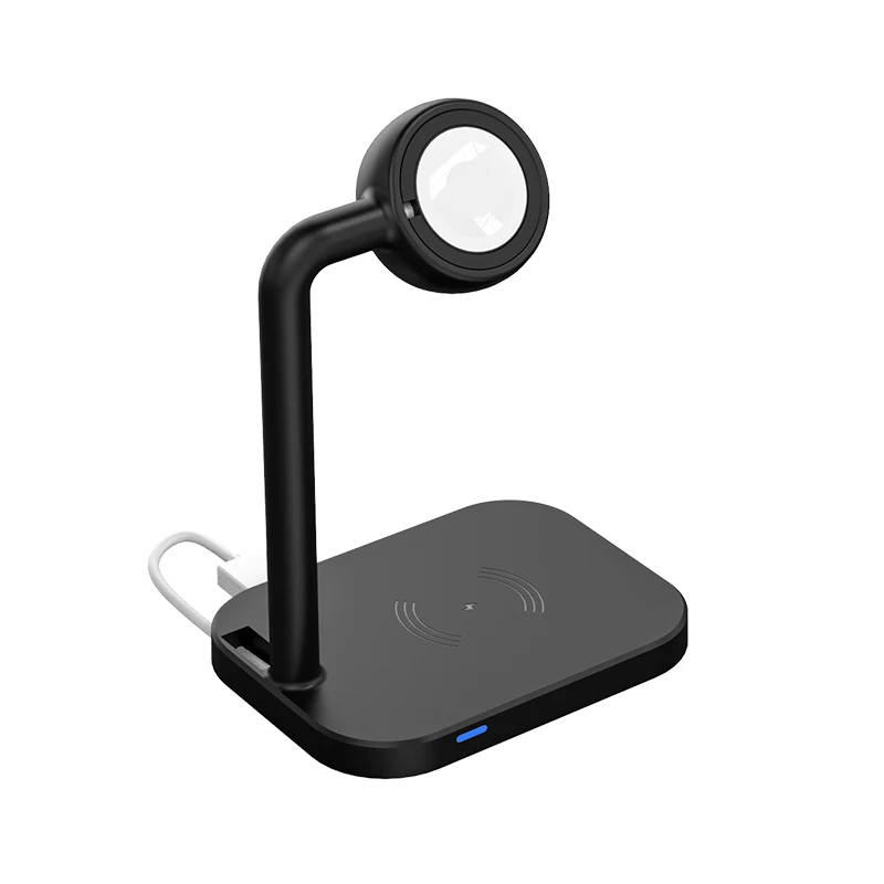 

15W fast charging Desktop 2 in 1 wireless charger magnetic watch mobile phone wireless charger