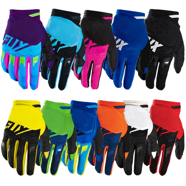 

Wholesale Custom Motorcross MX Cycling Gloves Full Finger Sports Motocross Gloves Design Bike Racing Grip