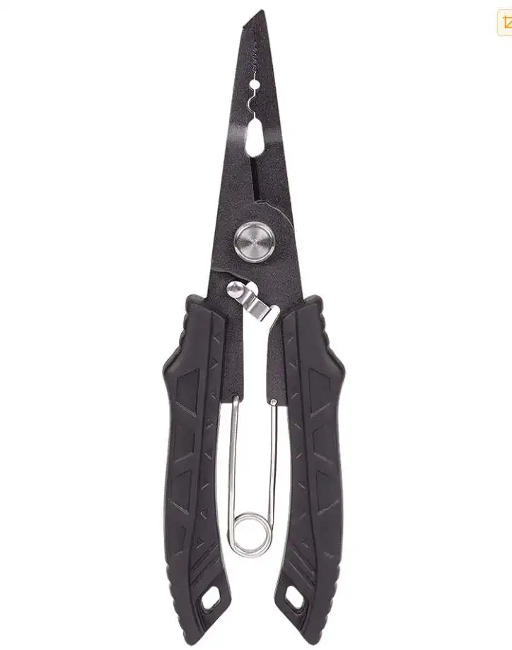 

JETSHARK wholesale Multifunction scissors tool portable aluminum alloy fishing pliers fish skin plier