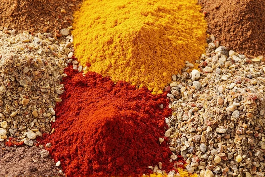 African dishes being prepared in a kitchen