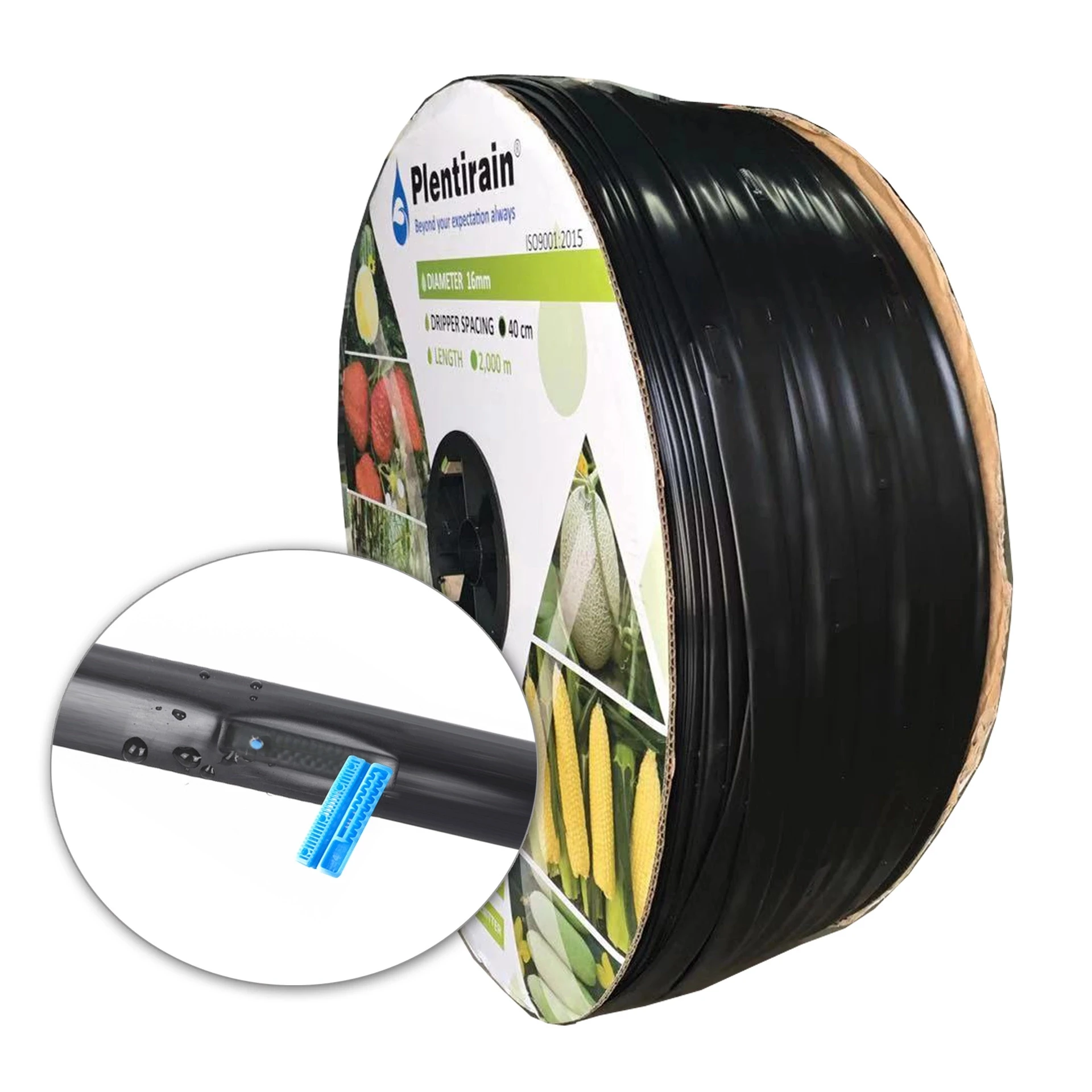 

Plentirain brand flat drip tape thickness 0.3mm spacing 30cm for agricultural drip irrigation