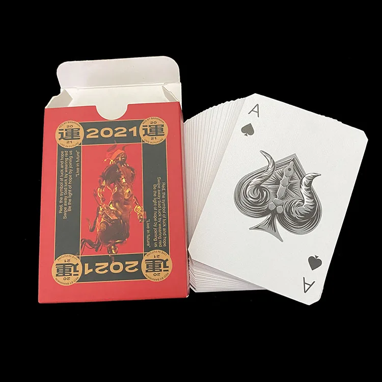 

Poker factory in china printing poker cards set custom logo, Cmyk