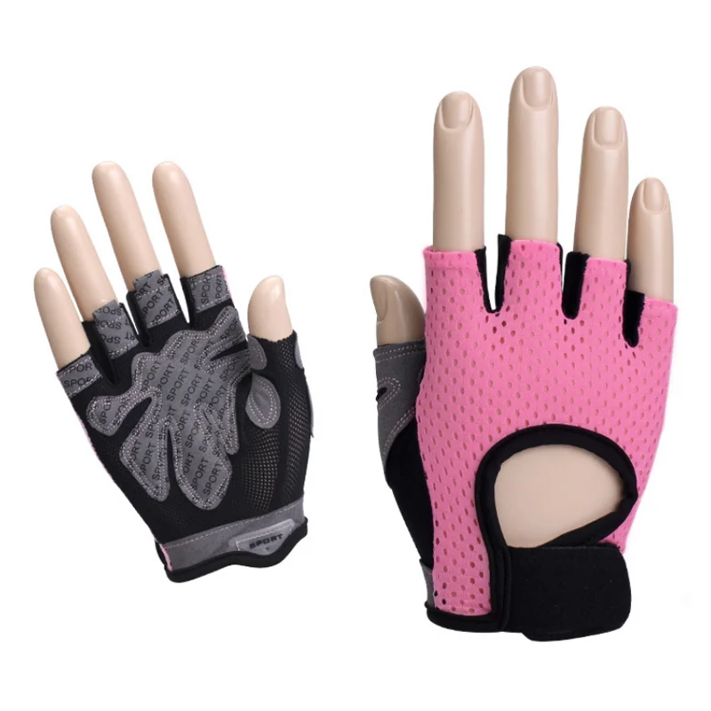 

Wholesale Custom Fitness Workout Weight Lifting Men Women Gym Gloves, Black,pink,gray