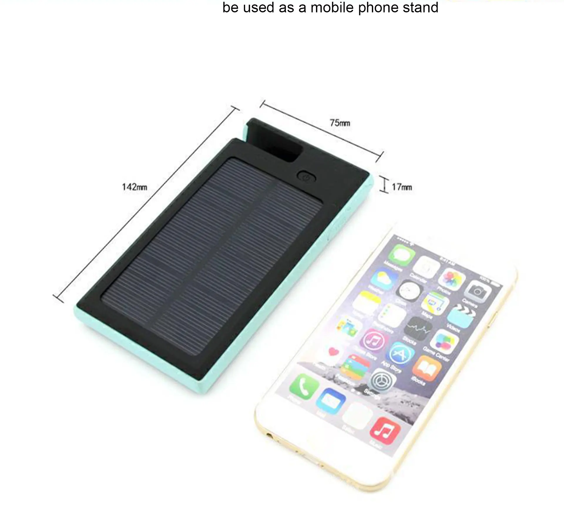 2020 Custom Logo Dual USB Mobile Phone Battery Charger Waterproof Solar Power Bank - ANKUX.COM