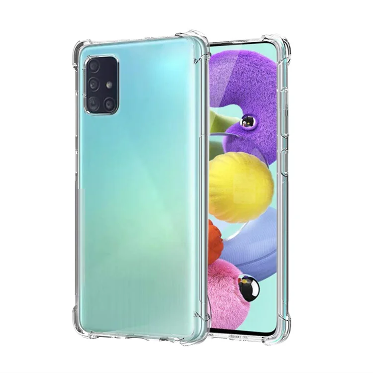 

Shockproof Clear Case for Samsung Galaxy A11 A21 A21S A31 A41 A51 A71 A30 A40 A50 A50S A70 Soft Silicone Cover