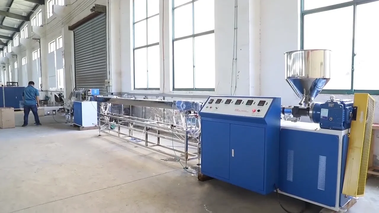 Single Color Plastic Drinking Straw Extruder Machine With Ce Buy