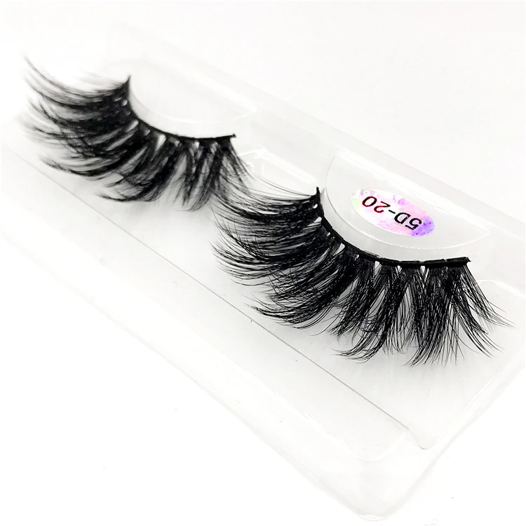 

Cruelty Free 25mm Faux Mink Full Strip Synthetic Hair Eyelashes Lashes False Eye Lashes