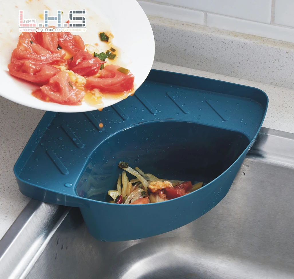

Portable Kitchen Storage Basket Hanging Baskets Vegetable Fruit Drainer Soup Drain Filter Kitchen Storage Basket