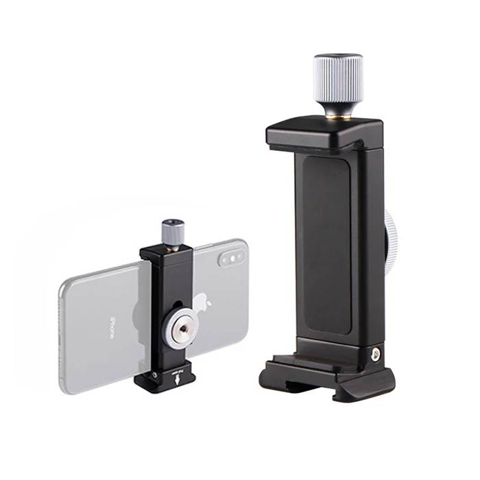 

Hot selling Multifunction clip Mobile phone Clamp Smart Design Cell phone Clip, Black