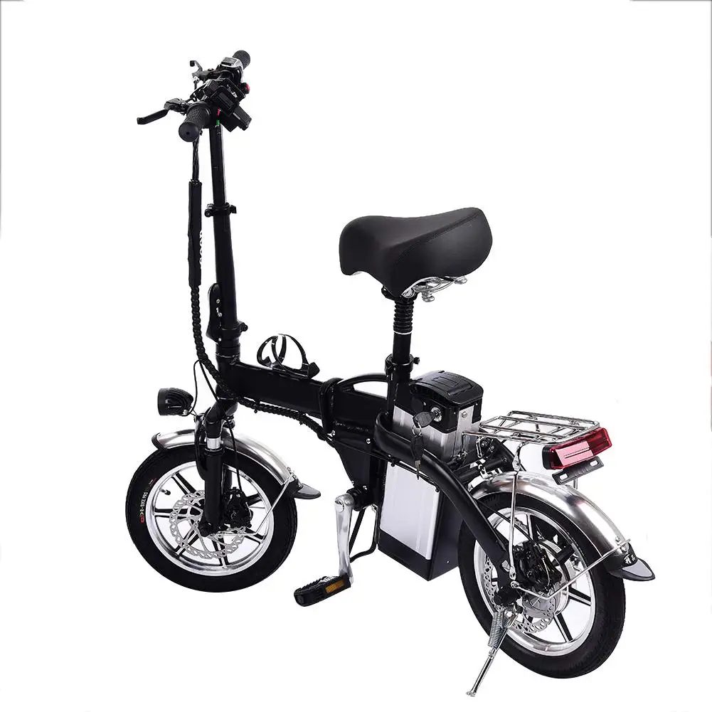 

Electric Bicycle European Standard Adapter Bicicleta Bike 14 Inch Lithium Battery Aluminum Alloy Material Fitness Cycling Bike