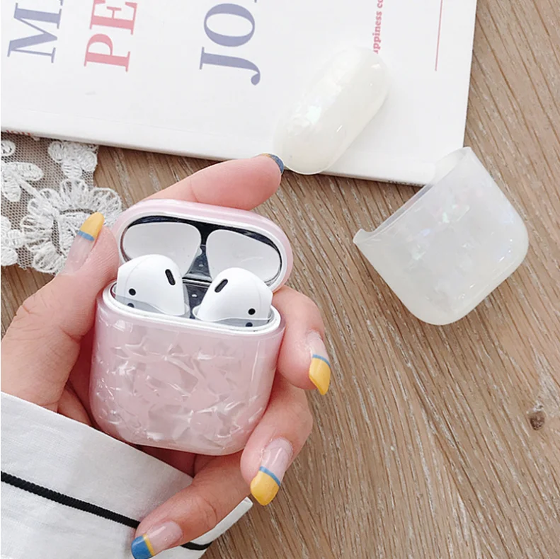 

Customized IMD Luxury Case TPU Pearlized Designer Case for Airpods