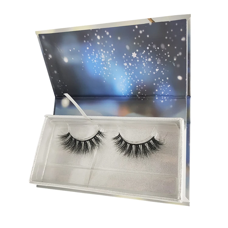 

Fake 3D Mink Luxury Custom Eye Lashes Luxury Eyelash Packaging Box