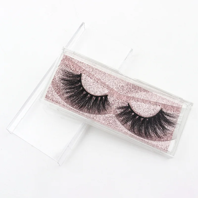 

TKL5DL54 new thick no glue 20 mm 3d three-dimensional cluster mink fur multilayer eyelashes