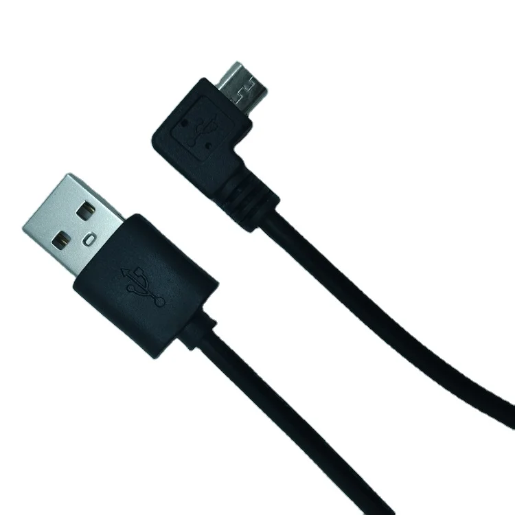 

Customized Hot Selling USB Male to 90 Degree Right Angle Micro Male Data Charging Cable Mobile Phone Data Charging Custom CN;GUA