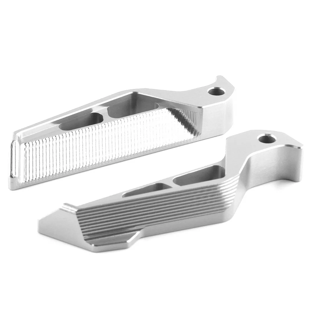 thumbnail image 2 of Universal CNC Aluminum Motorcycle Footpeg Lowering Kit - Passenger Footpegs (1 Pair) 2 of 5