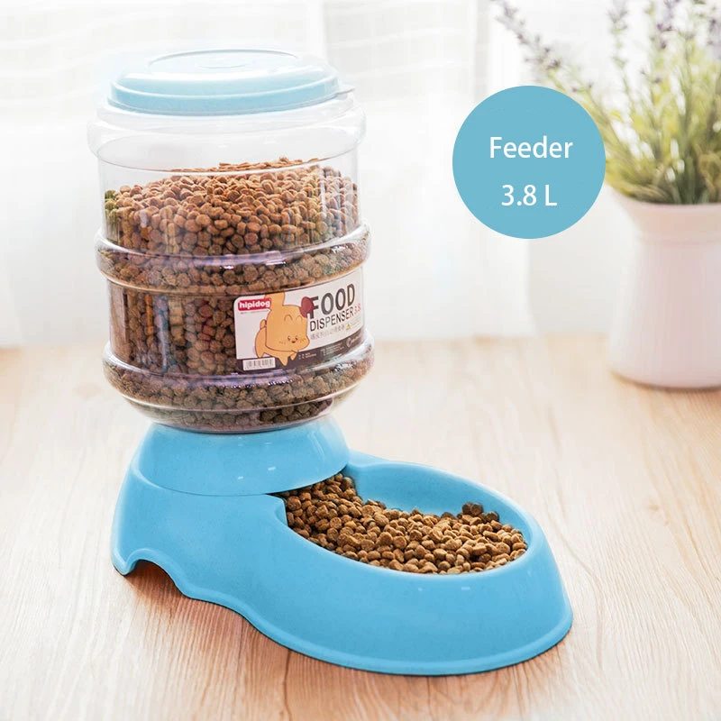 

Custom New Design Automatic Smart Pet Dog Food Feeder, Pink,blue,gray,green