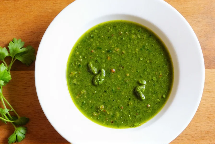 Various Indian dishes served with coriander chutney